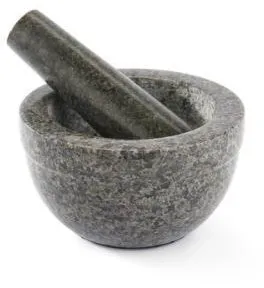 Rösle Mortar 0.35 litres 14 x 8 cm Dark grey granite